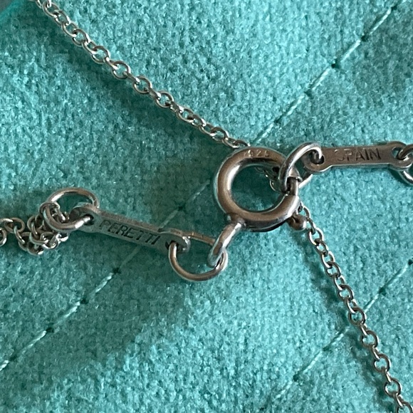 Large Tiffany Elsa Peretti open heart necklace - Picture 6 of 9